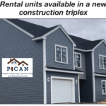 blue rental house